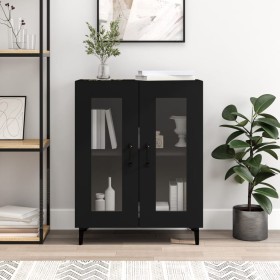 Schwarzes Sideboard aus Holzwerkstoff, 69,5 x 34 x 90 cm von vidaXL, Sideboards - Ref: Foro24-833048, Preis: 70,62 €, Rabatt: %