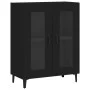 Black engineered wood sideboard 69.5x34x90 cm by vidaXL, Sideboards - Ref: Foro24-833048, Price: 69,95 €, Discount: %