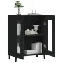 Black engineered wood sideboard 69.5x34x90 cm by vidaXL, Sideboards - Ref: Foro24-833048, Price: 69,95 €, Discount: %
