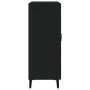 Black engineered wood sideboard 69.5x34x90 cm by vidaXL, Sideboards - Ref: Foro24-833048, Price: 69,95 €, Discount: %