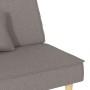 Sofá cama de tela gris taupe en Sofás | Comprar online en Foro24