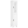 Hohes Sideboard aus weißem Sperrholz, 34,5 x 34 x 180 cm von vidaXL, Sideboards - Ref: Foro24-3199145, Preis: 103,27 €, Rabat...