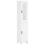 Tall white plywood sideboard 34.5x34x180 cm by vidaXL, Sideboards - Ref: Foro24-3199145, Price: 104,54 €, Discount: %