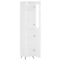 Hohes Sideboard aus weißem Sperrholz, 34,5 x 34 x 180 cm von vidaXL, Sideboards - Ref: Foro24-3199145, Preis: 103,27 €, Rabat...