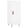 Tall white plywood sideboard 34.5x34x180 cm by vidaXL, Sideboards - Ref: Foro24-3199145, Price: 104,54 €, Discount: %