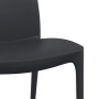 Sillas de jardín 2 uds polipropileno gris antracita 50x46x80 cm de vidaXL, Sillas de jardín - Ref: Foro24-364729, Precio: 122...