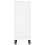 Hohes Sideboard aus weißem Sperrholz, 34,5 x 34 x 180 cm von vidaXL, Sideboards - Ref: Foro24-3199001, Preis: 94,95 €, Rabatt: %