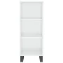 Hochglänzendes Sideboard aus weißem Sperrholz, 34,5 x 34 x 180 cm von vidaXL, Sideboards - Ref: Foro24-3199003, Preis: 102,96...