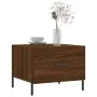 Coffee tables 2 pcs oak brown engineered wood 50x50x40cm by vidaXL, Coffee table - Ref: Foro24-829427, Price: 76,71 €, Discou...