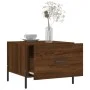 Coffee tables 2 pcs oak brown engineered wood 50x50x40cm by vidaXL, Coffee table - Ref: Foro24-829427, Price: 76,71 €, Discou...
