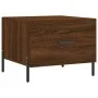 Coffee tables 2 pcs oak brown engineered wood 50x50x40cm by vidaXL, Coffee table - Ref: Foro24-829427, Price: 76,71 €, Discou...