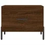 Coffee tables 2 pcs oak brown engineered wood 50x50x40cm by vidaXL, Coffee table - Ref: Foro24-829427, Price: 76,71 €, Discou...
