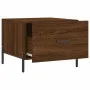 Coffee tables 2 pcs oak brown engineered wood 50x50x40cm by vidaXL, Coffee table - Ref: Foro24-829427, Price: 76,71 €, Discou...