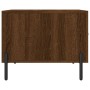 Mesas de centro 2 uds madera ingeniería marrón roble 50x50x40cm de vidaXL, Mesas de centro - Ref: Foro24-829427, Precio: 77,3...