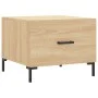 Couchtische, 2 Stück, Holzwerkstoff, Sonoma-Eiche, 50 x 50 x 40 cm von vidaXL, Couchtisch - Ref: Foro24-829403, Preis: 64,18 ...