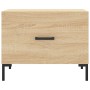 Couchtische, 2 Stück, Holzwerkstoff, Sonoma-Eiche, 50 x 50 x 40 cm von vidaXL, Couchtisch - Ref: Foro24-829403, Preis: 64,80 ...
