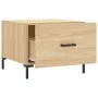 Couchtische, 2 Stück, Holzwerkstoff, Sonoma-Eiche, 50 x 50 x 40 cm von vidaXL, Couchtisch - Ref: Foro24-829403, Preis: 64,18 ...