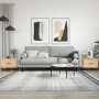 Coffee tables 2 pcs engineered wood Sonoma oak 50x50x40cm by vidaXL, Coffee table - Ref: Foro24-829451, Price: 74,22 €, Disco...