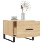 Coffee tables 2 pcs engineered wood Sonoma oak 50x50x40cm by vidaXL, Coffee table - Ref: Foro24-829451, Price: 74,22 €, Disco...