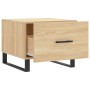 Coffee tables 2 pcs engineered wood Sonoma oak 50x50x40cm by vidaXL, Coffee table - Ref: Foro24-829451, Price: 74,22 €, Disco...