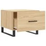 Couchtische, 2 Stück, Holzwerkstoff, Sonoma-Eiche, 50 x 50 x 40 cm von vidaXL, Couchtisch - Ref: Foro24-829451, Preis: 73,56 ...