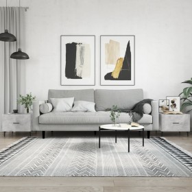 Center table 2 units engineered wood gray concrete 50x50x40cm by vidaXL, Coffee table - Ref: Foro24-829437, Price: 71,79 €, D...
