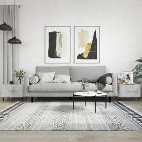 Center table 2 units engineered wood gray concrete 50x50x40cm by vidaXL, Coffee table - Ref: Foro24-829437, Price: 71,18 €, D...