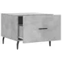 Center table 2 units engineered wood gray concrete 50x50x40cm by vidaXL, Coffee table - Ref: Foro24-829437, Price: 71,18 €, D...