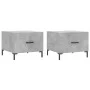 Coffee table 2 pcs concrete gray engineered wood 50x50x40cm by vidaXL, Coffee table - Ref: Foro24-829405, Price: 64,20 €, Dis...