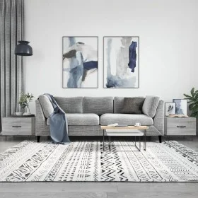 Coffee tables 2 units Sonoma gray engineered wood 50x50x40 cm by vidaXL, Coffee table - Ref: Foro24-829393, Price: 66,32 €, D...