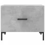 Coffee table 2 pcs concrete gray engineered wood 50x50x40cm by vidaXL, Coffee table - Ref: Foro24-829405, Price: 64,20 €, Dis...