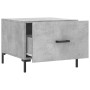 Couchtisch 2 Stück betongraues Holzwerkstoff 50x50x40cm von vidaXL, Couchtisch - Ref: Foro24-829405, Preis: 64,80 €, Rabatt: %