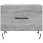 Coffee tables 2 units Sonoma gray engineered wood 50x50x40 cm by vidaXL, Coffee table - Ref: Foro24-829393, Price: 66,28 €, D...