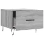 Coffee tables 2 units Sonoma gray engineered wood 50x50x40 cm by vidaXL, Coffee table - Ref: Foro24-829393, Price: 66,28 €, D...