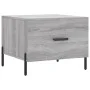 Coffee tables 2 units Sonoma gray engineered wood 50x50x40 cm by vidaXL, Coffee table - Ref: Foro24-829425, Price: 76,69 €, D...
