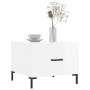 Couchtisch, 2 Stück, glänzend weißes Holzwerkstoff, 50 x 50 x 40 cm von vidaXL, Couchtisch - Ref: Foro24-829401, Preis: 71,75...