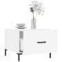 Couchtisch, 2 Stück, glänzend weißes Holzwerkstoff, 50 x 50 x 40 cm von vidaXL, Couchtisch - Ref: Foro24-829401, Preis: 71,75...