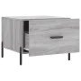 Coffee tables 2 units Sonoma gray engineered wood 50x50x40 cm by vidaXL, Coffee table - Ref: Foro24-829425, Price: 76,69 €, D...