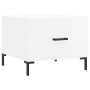 Couchtisch, 2 Stück, glänzend weißes Holzwerkstoff, 50 x 50 x 40 cm von vidaXL, Couchtisch - Ref: Foro24-829401, Preis: 71,75...