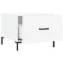 Coffee table 2 pcs glossy white engineered wood 50x50x40cm by vidaXL, Coffee table - Ref: Foro24-829401, Price: 71,10 €, Disc...