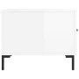 Coffee table 2 pcs glossy white engineered wood 50x50x40cm by vidaXL, Coffee table - Ref: Foro24-829401, Price: 71,10 €, Disc...