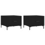 Center tables 2 units engineered wood black 50x50x40 cm by vidaXL, Coffee table - Ref: Foro24-829399, Price: 65,57 €, Discoun...