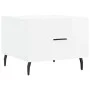 Coffee table 2 pcs glossy white engineered wood 50x50x40cm by vidaXL, Coffee table - Ref: Foro24-829433, Price: 82,33 €, Disc...