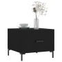 Center tables 2 units engineered wood black 50x50x40 cm by vidaXL, Coffee table - Ref: Foro24-829399, Price: 65,57 €, Discoun...