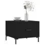 Center tables 2 units engineered wood black 50x50x40 cm by vidaXL, Coffee table - Ref: Foro24-829399, Price: 64,99 €, Discoun...