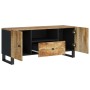 Mueble de TV madera mango y madera contrachapada 105x33,5x46 cm en Muebles TV | Comprar online en Foro24