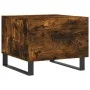 Couchtisch 2 Stück, Holzwerkstoff, geräucherte Eiche, 50 x 50 x 40 cm von vidaXL, Couchtisch - Ref: Foro24-829455, Preis: 73,...