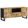 Mueble de TV madera mango y madera contrachapada 105x33,5x46 cm en Muebles TV | Comprar online en Foro24