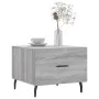 Mesas de centro 2 uds madera ingeniería gris Sonoma 50x50x40 cm de vidaXL, Mesas de centro - Ref: Foro24-829441, Precio: 73,5...