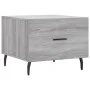 Mesas de centro 2 uds madera ingeniería gris Sonoma 50x50x40 cm de vidaXL, Mesas de centro - Ref: Foro24-829441, Precio: 73,5...